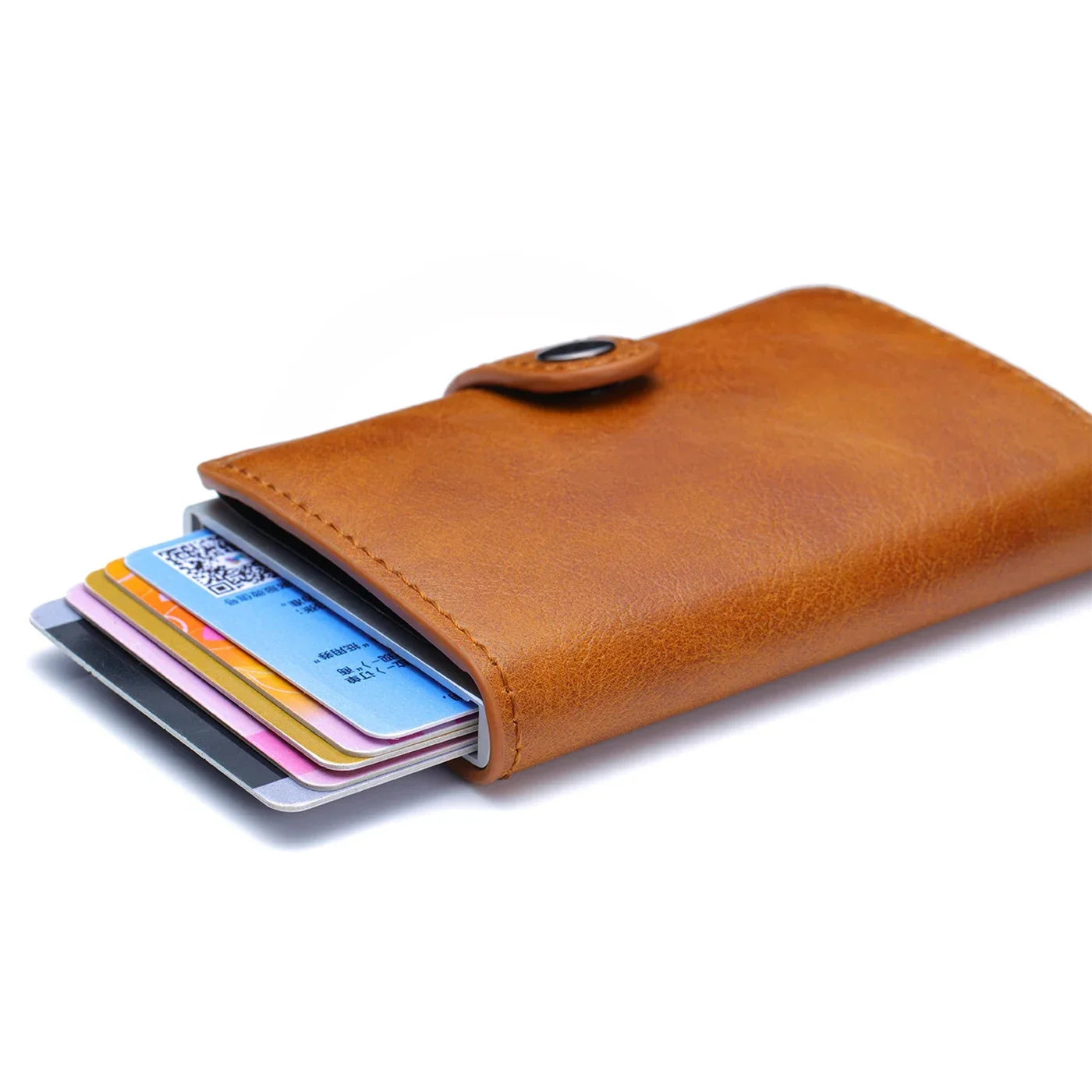 Porte-Cartes RFID en Métal – Wallet Minimaliste Sécurisé Homme & Femme